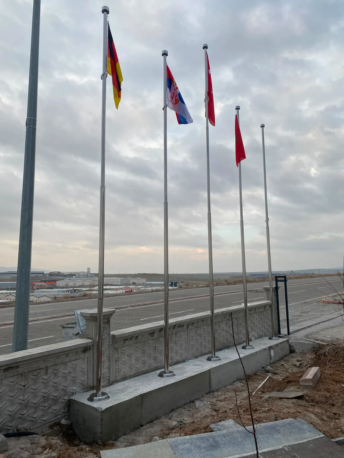 Kayseri Paslanmaz Bayrak Diregi Uygulama 13